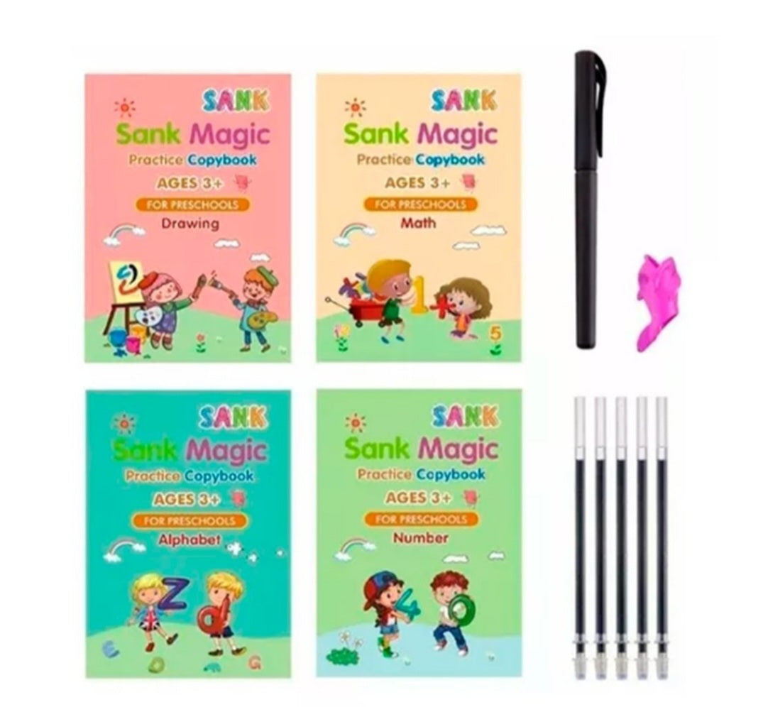 🧒 Set Cuaderno Magic Caligrafía Montessori