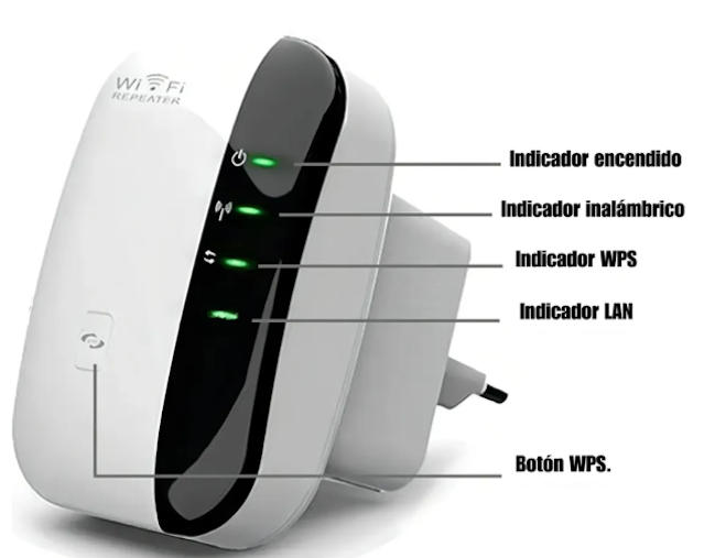 MC - Repetidor de señal Wi-FI - Wifi
